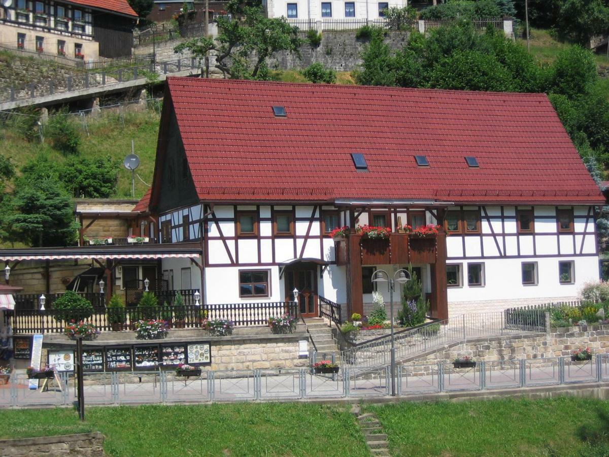 Ferienwohnung Am Grunbach Rathen Εξωτερικό φωτογραφία