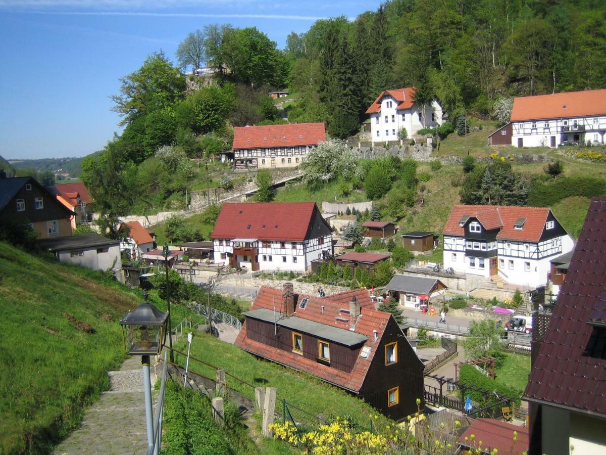 Ferienwohnung Am Grunbach Rathen Εξωτερικό φωτογραφία