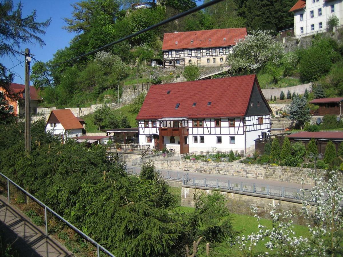 Ferienwohnung Am Grunbach Rathen Εξωτερικό φωτογραφία